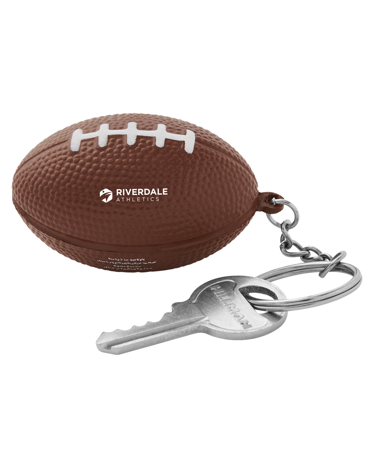 Football Shape Stress Ball Keychain 3