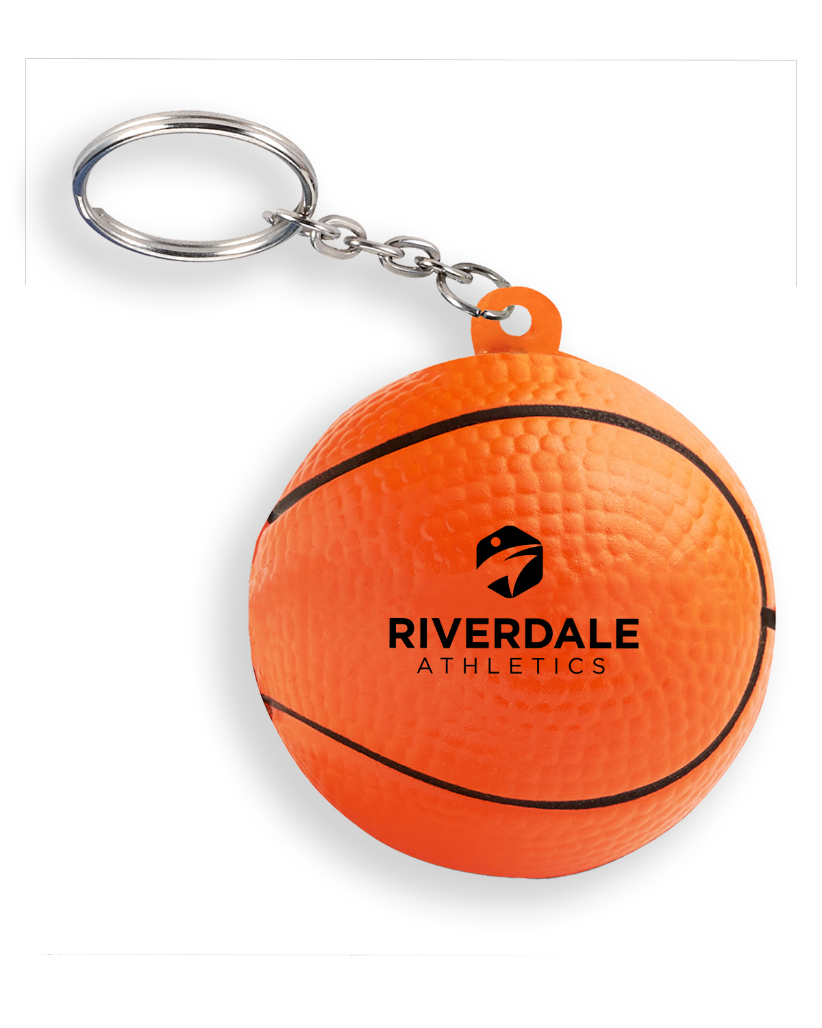 Basketball Shape Stress Ball Keychain 6