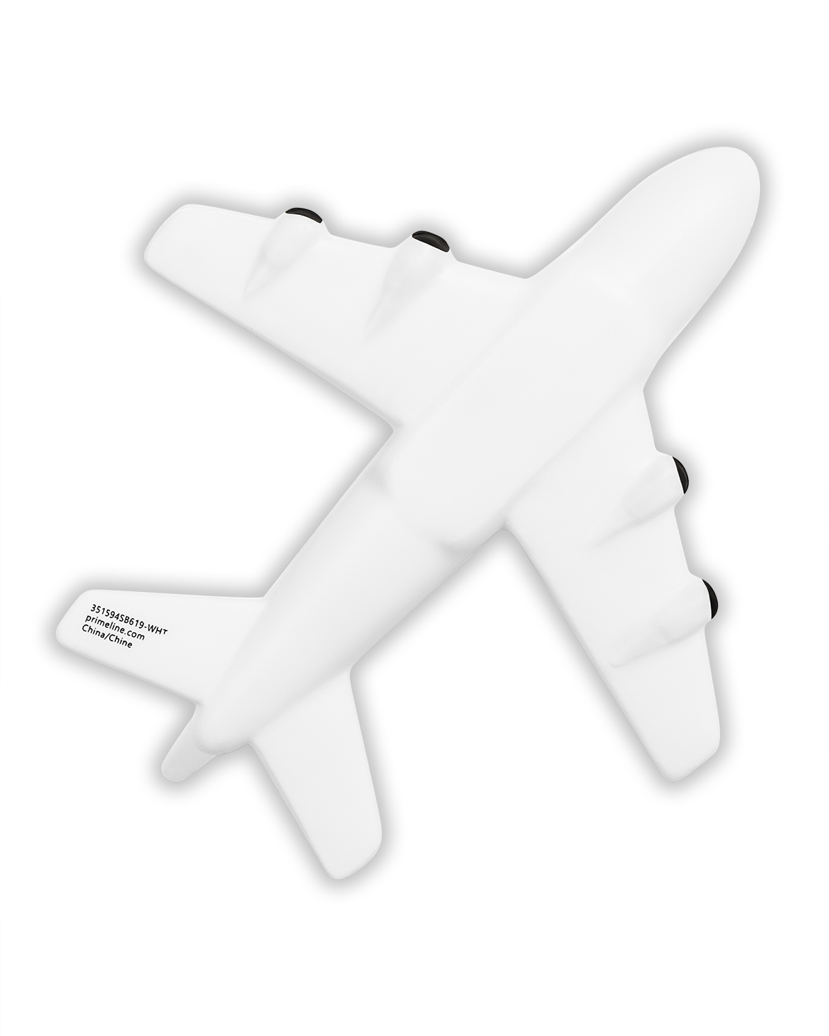 Passenger Airplane Shape Stress Ball 2