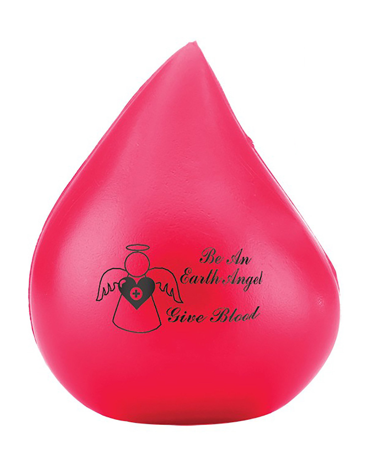 Red Blood Drop Shape Stress Ball 1