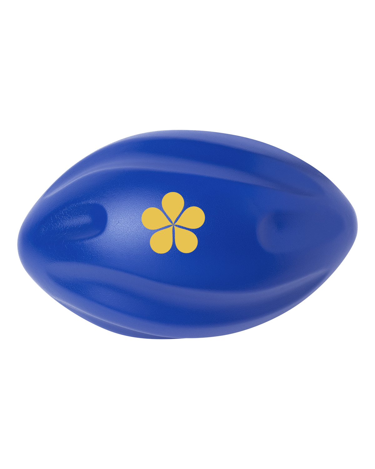 5" Spiral Football Shape Stress Ball. 1