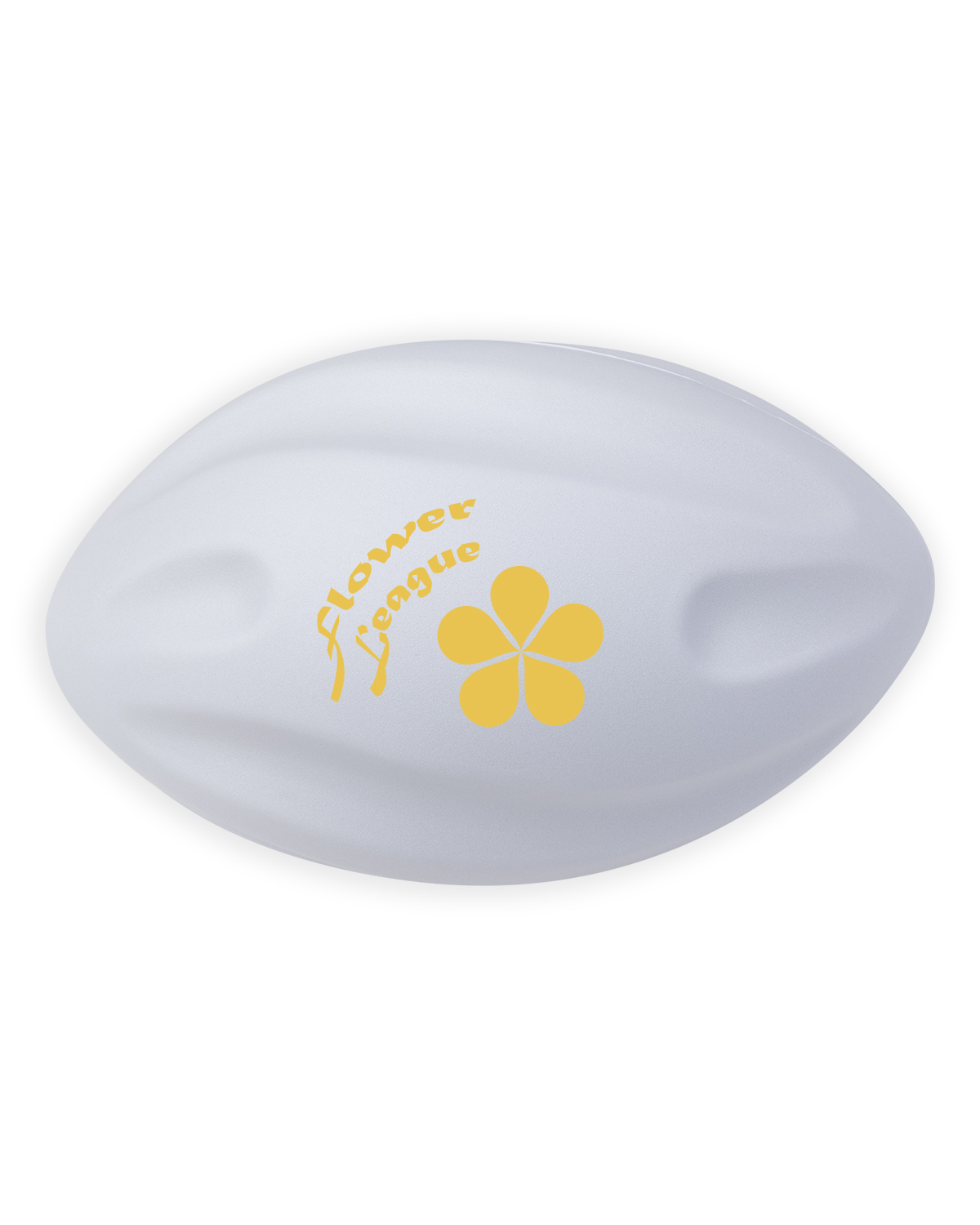 5" Spiral Football Shape Stress Ball. 32