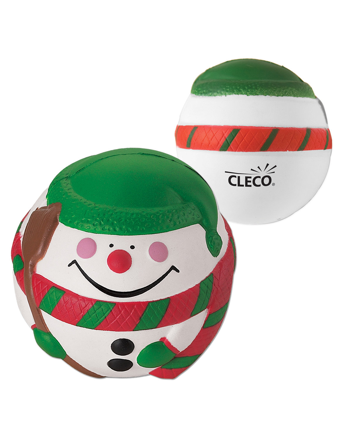 Happy Holiday Snowman Shape Stress Ball 1