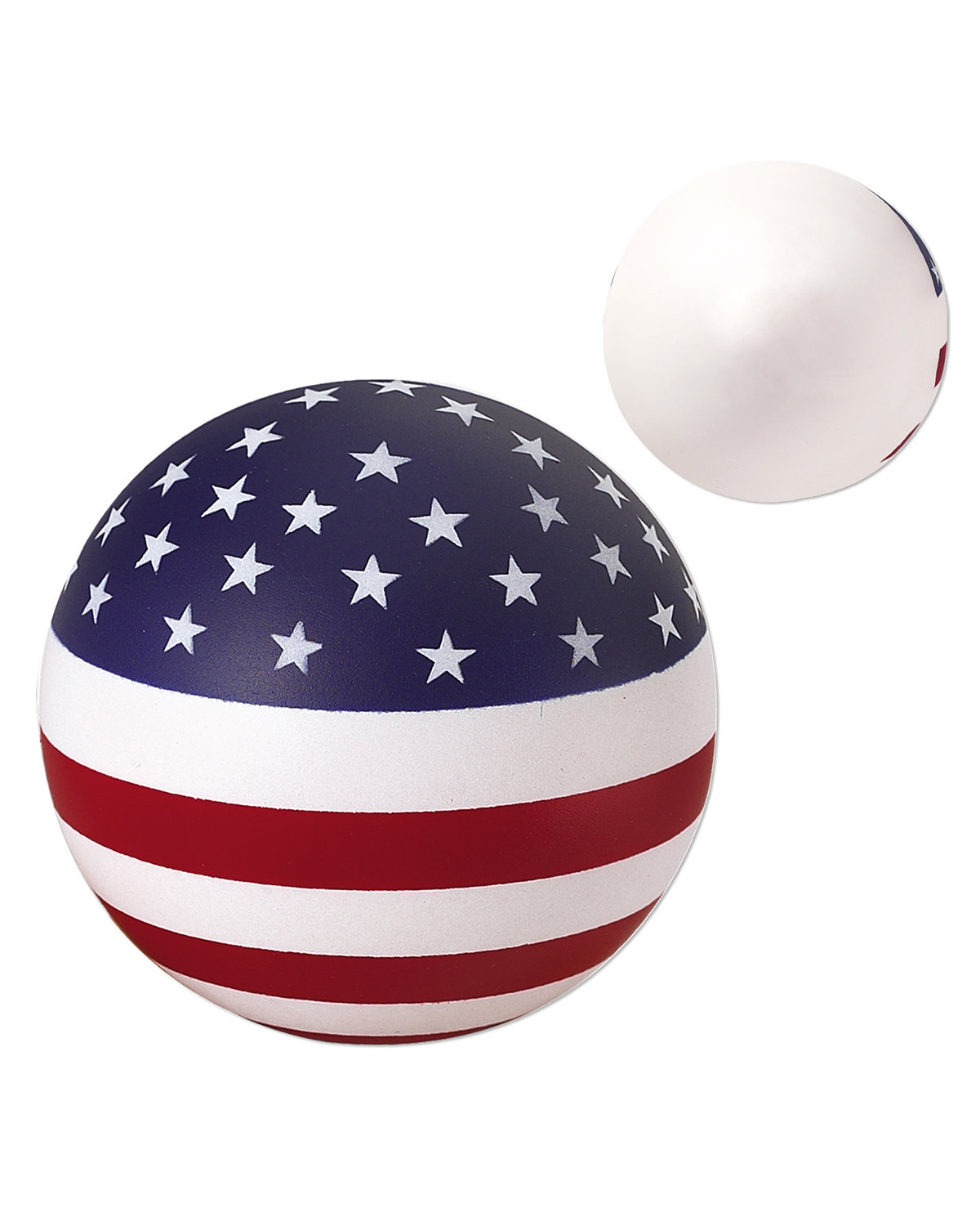 Stars and Stripes Patriotic Round Stress Ball 1