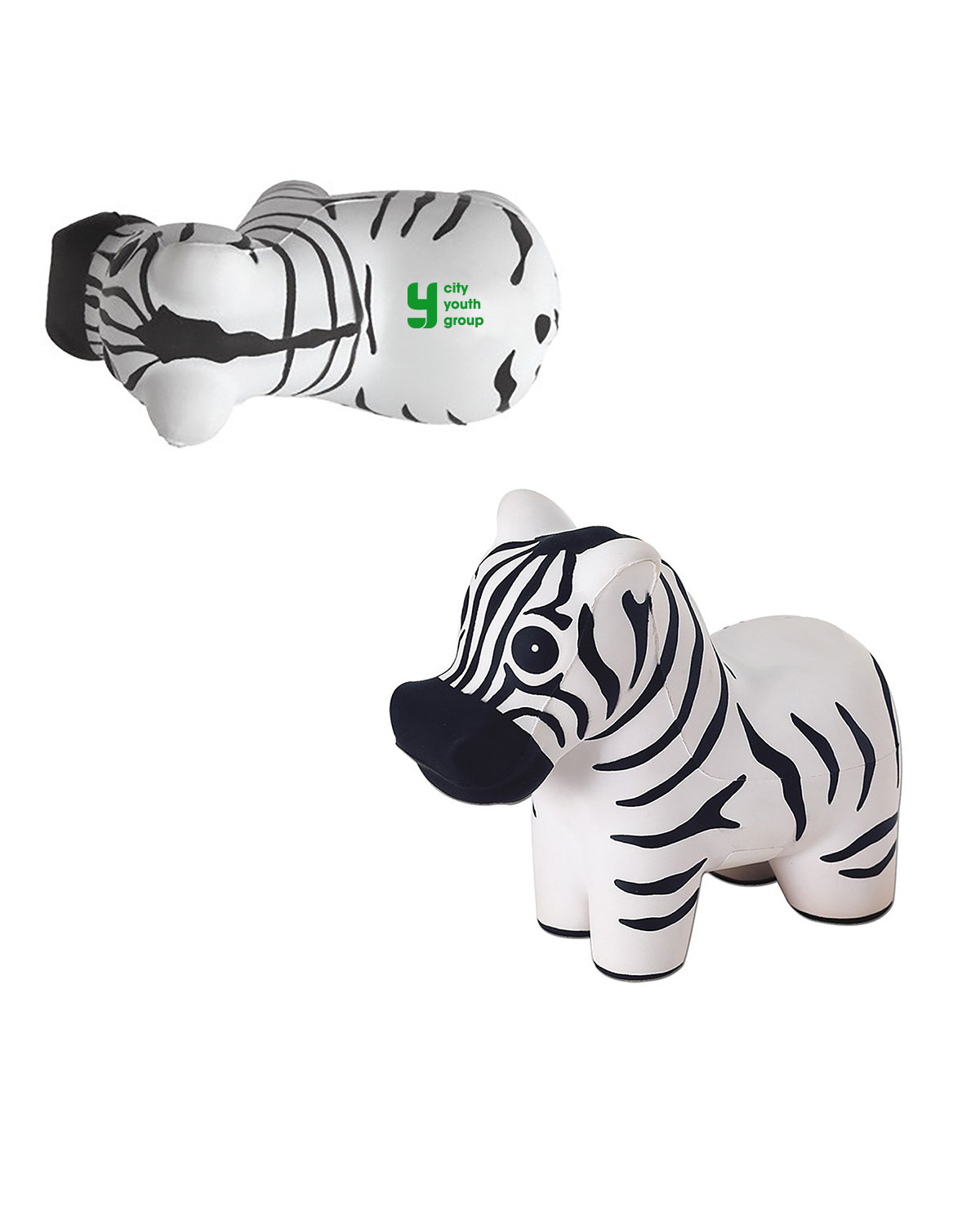 Zebra Shape Stress Ball 4