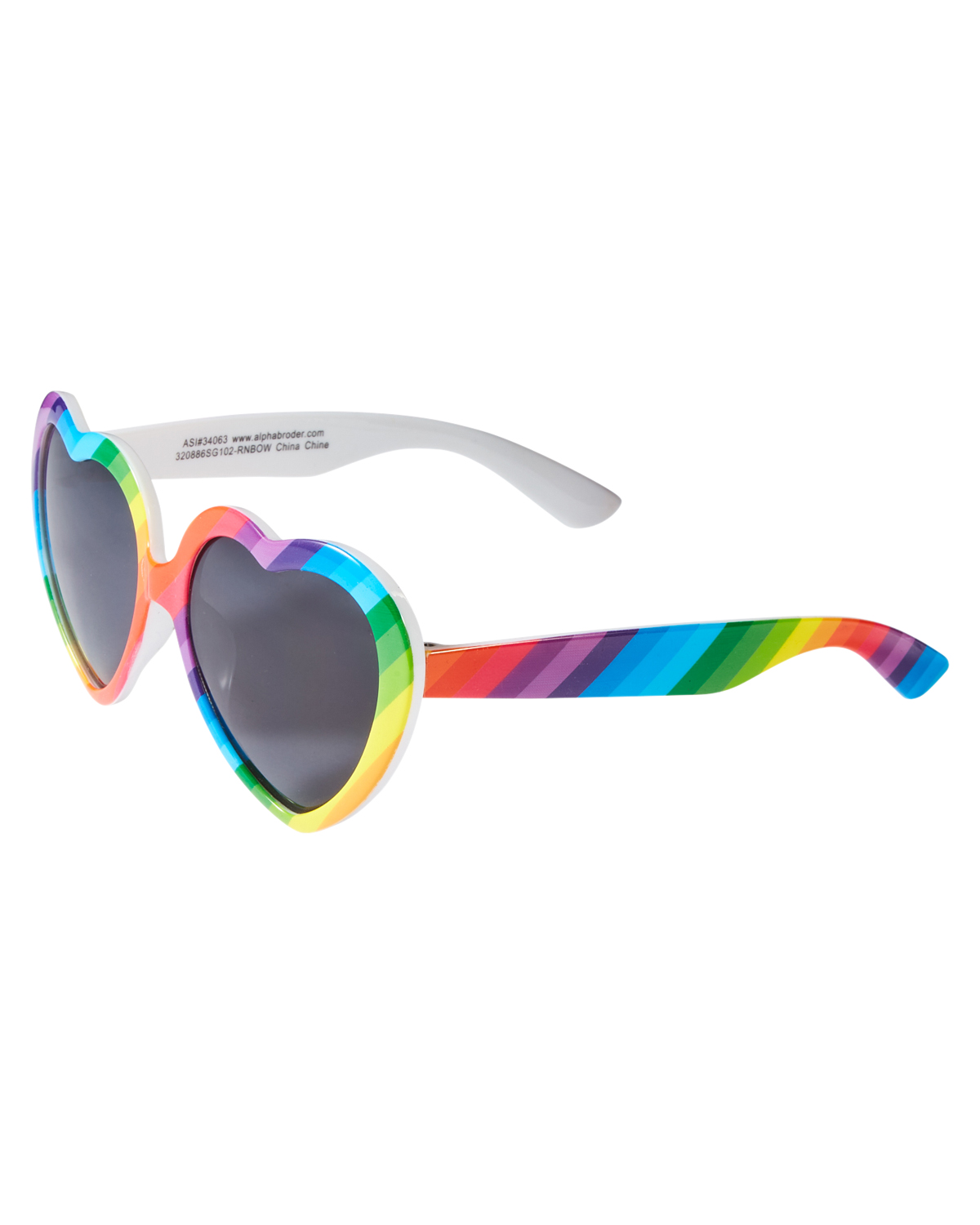 Rainbow Pride Heart Sunglasses 6