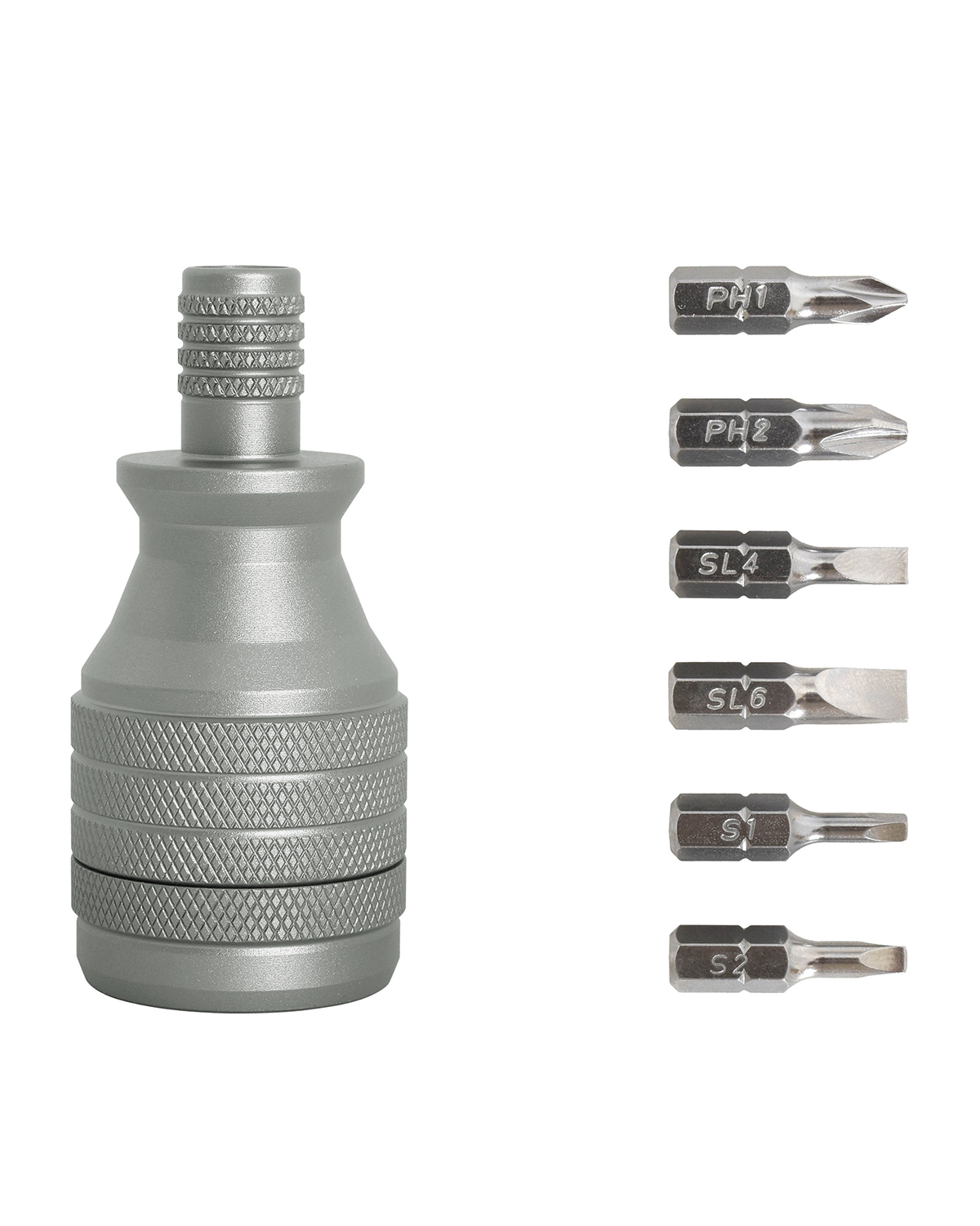 6-in-1 Recycled Aluminum Screwdriver Tool 10