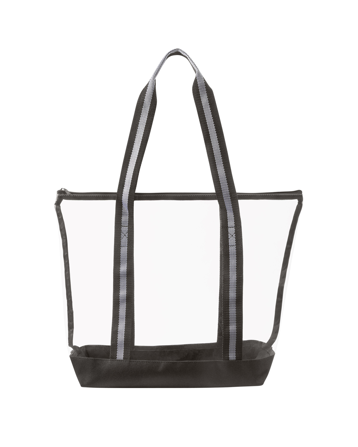 All Access Clear Tote Bag with Zipper 24