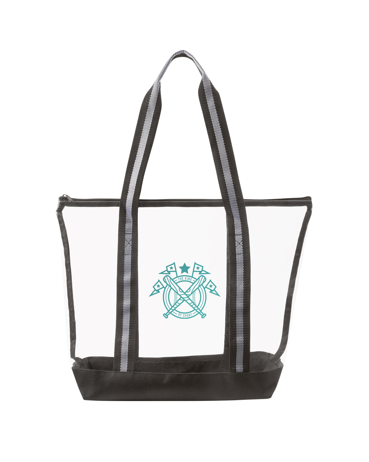 All Access Clear Tote Bag with Zipper 18