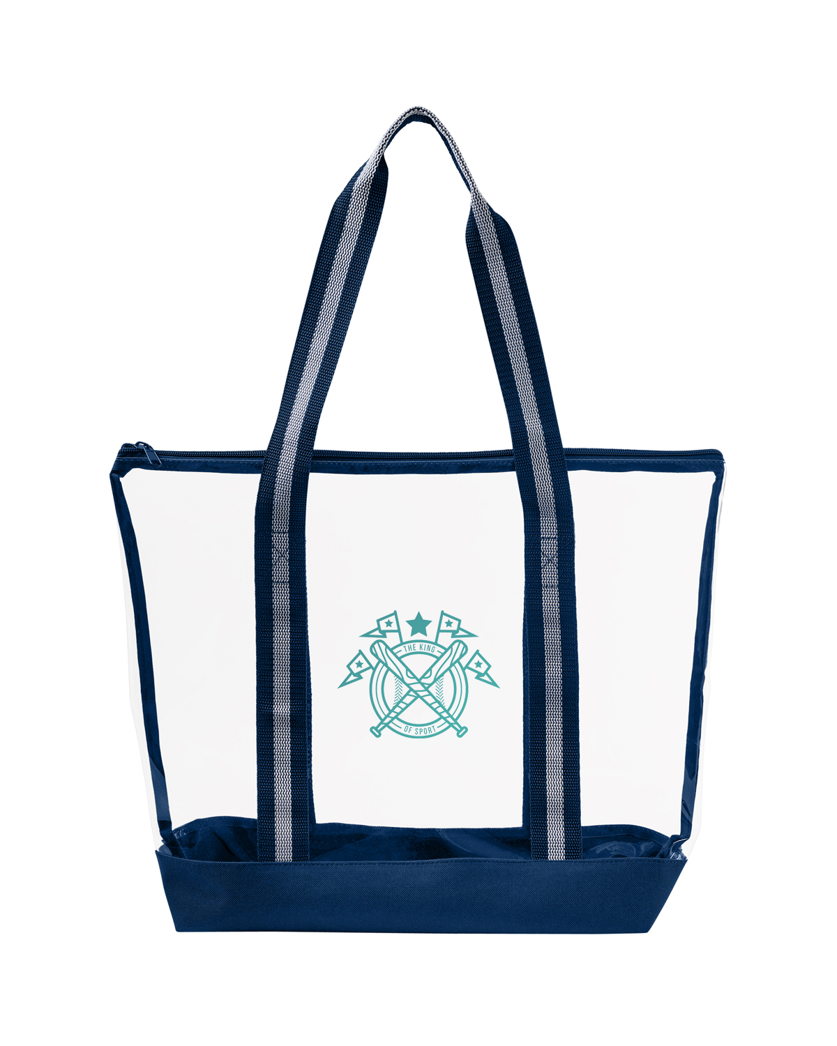 All Access Clear Tote Bag with Zipper 2