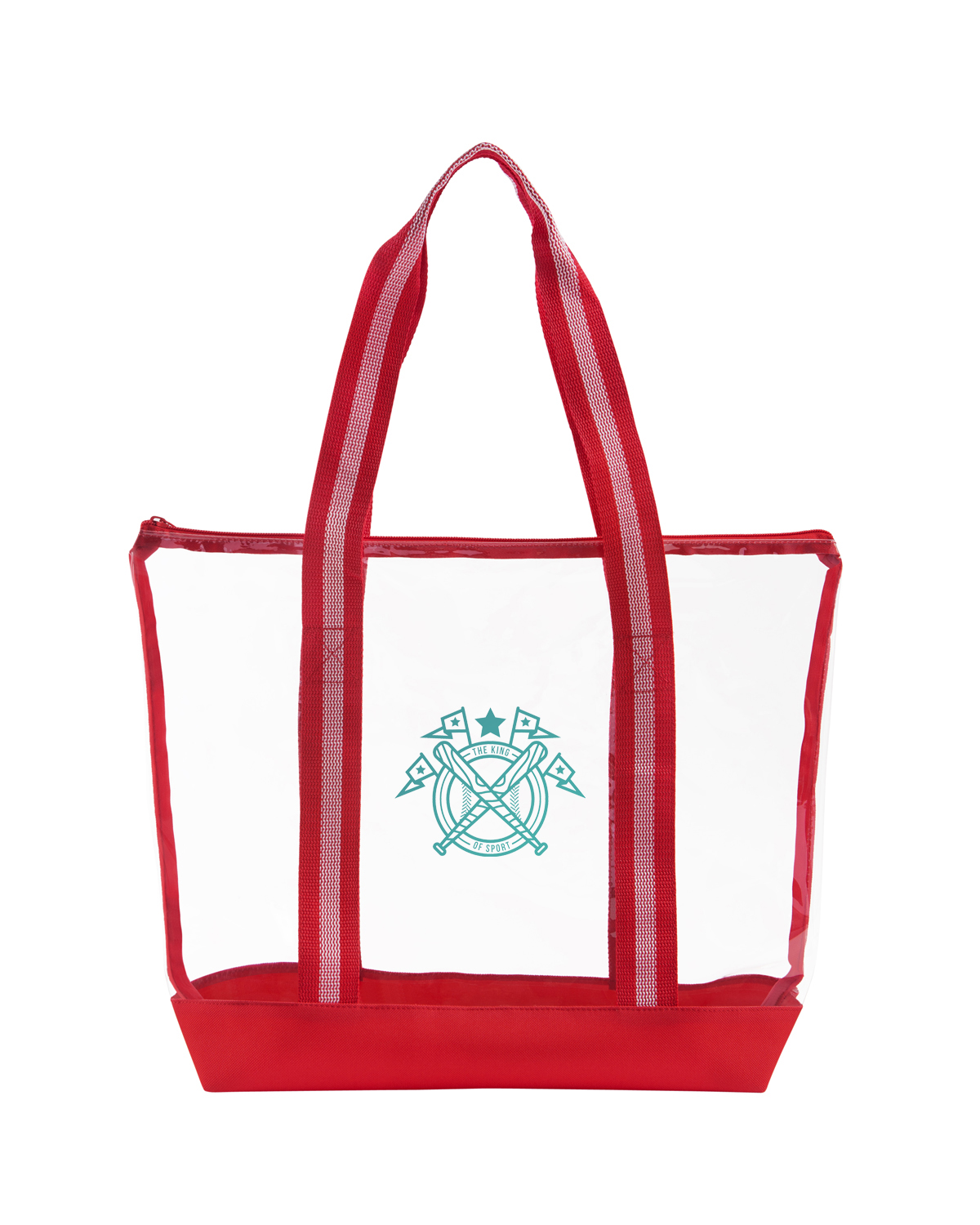 All Access Clear Tote Bag with Zipper 21