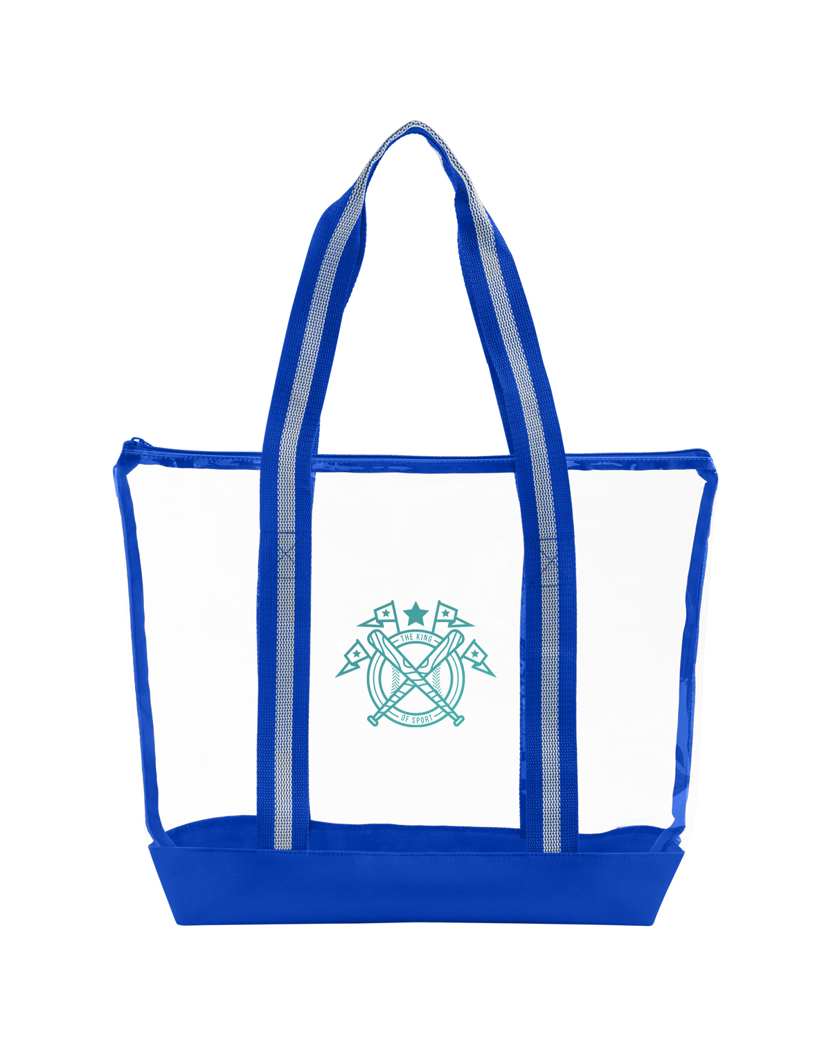 All Access Clear Tote Bag with Zipper 19
