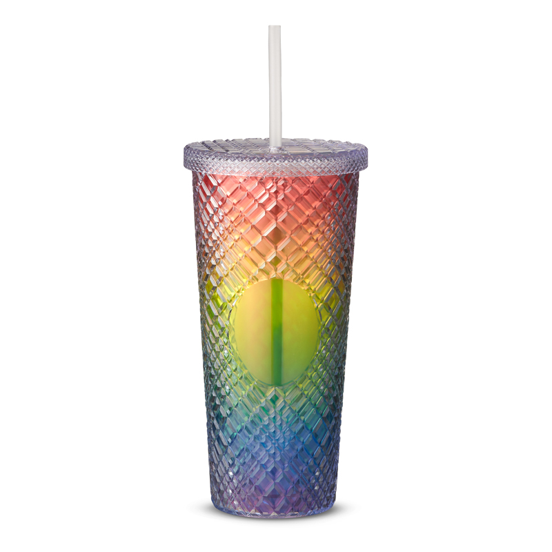 22 oz Sparkle Straw Tumbler 5