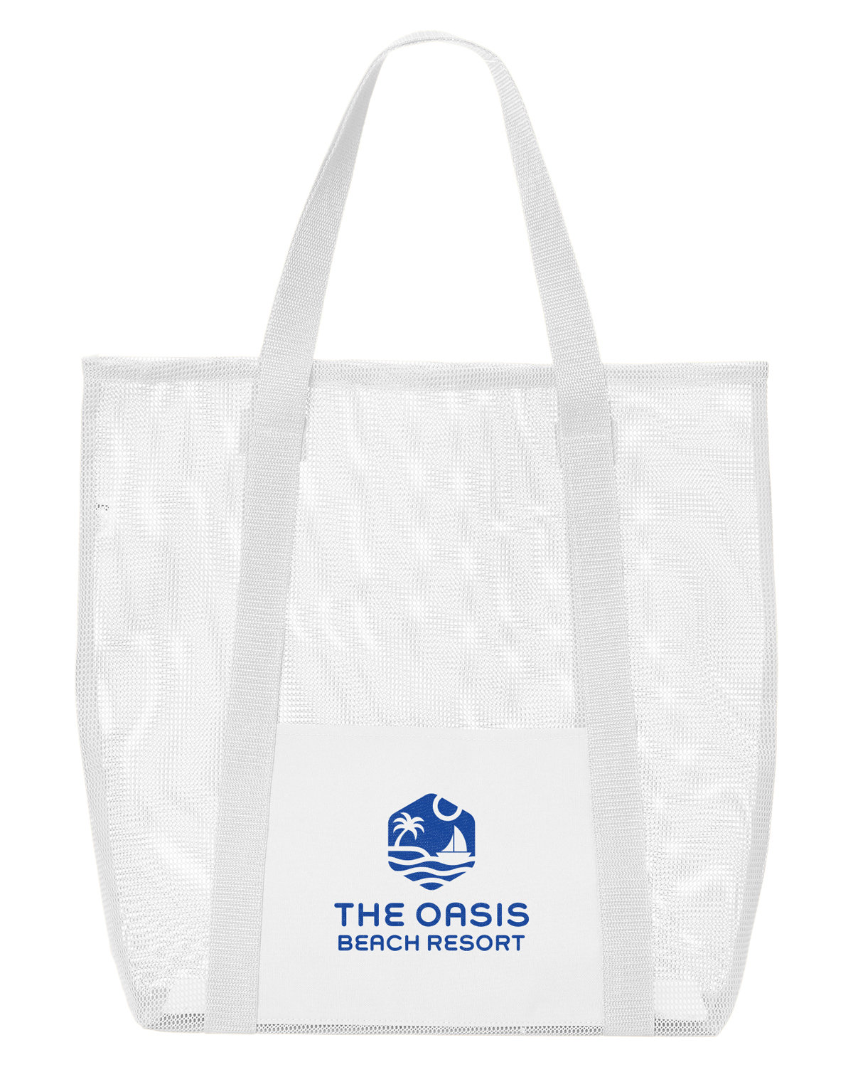 Belle Mare Beach Mesh Tote Bag 8