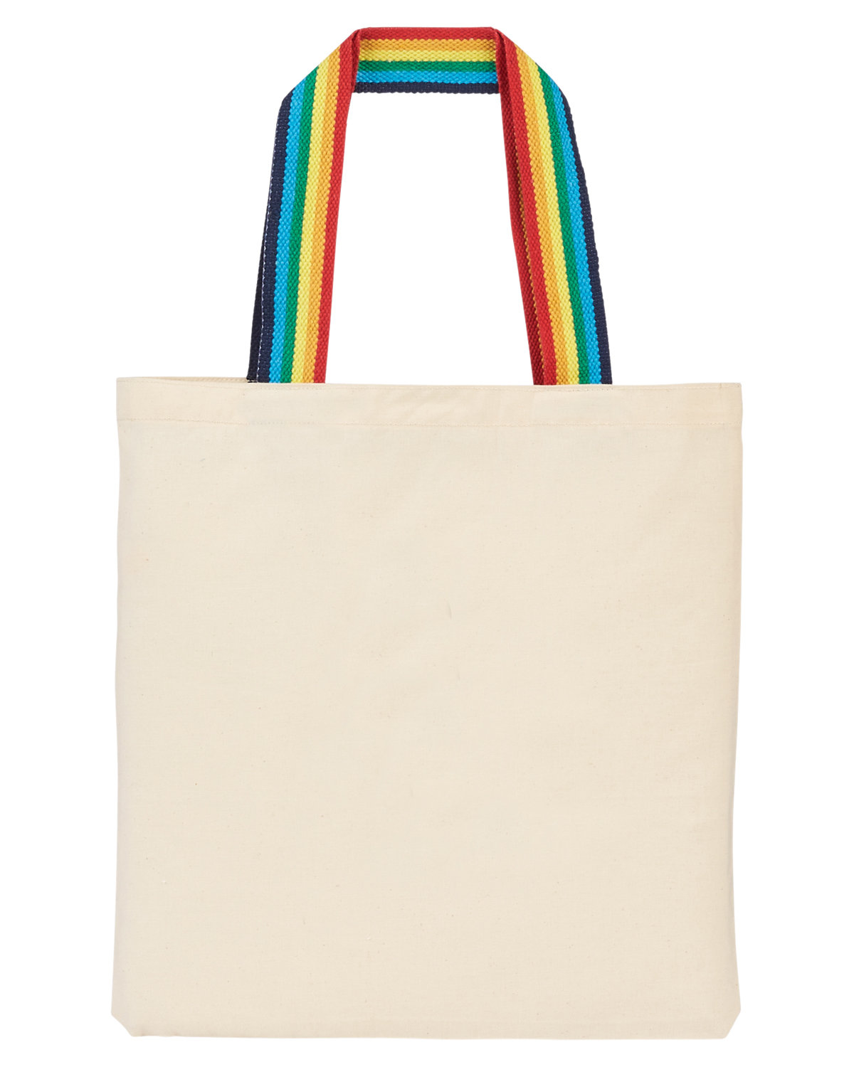 Rainbow Pride Recycled Cotton Tote Bag. 2
