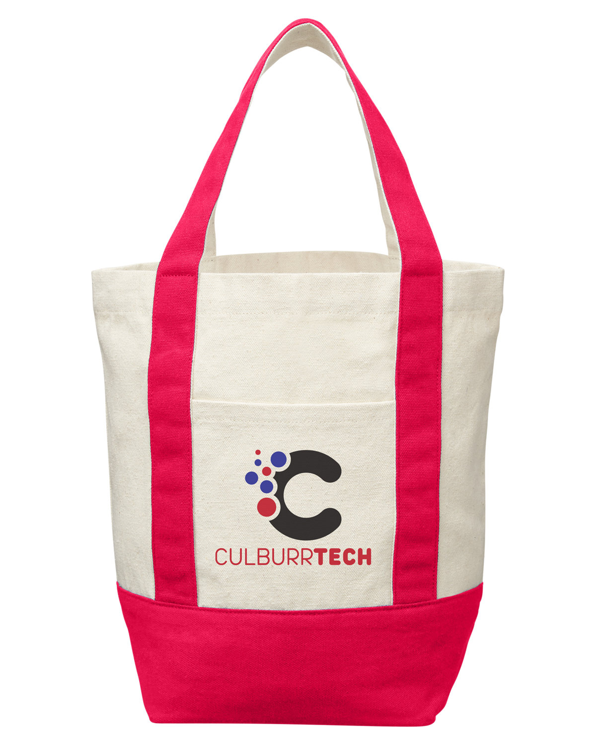 Mini Recycled Cotton Tote Bag, custom tote bag with logo imprint 24