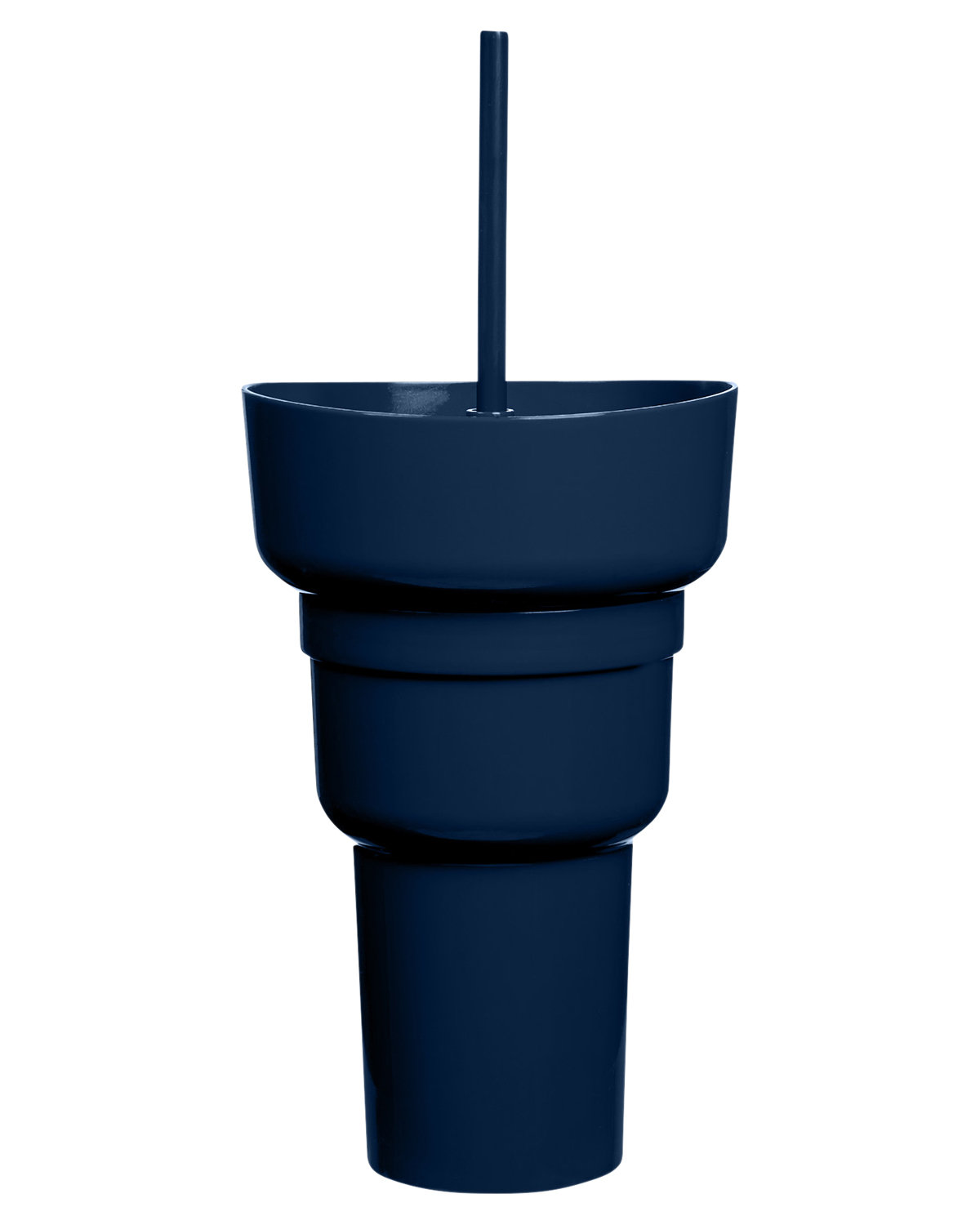 1L Recycled PP Stadium Tumbler with Snack Bowl 50