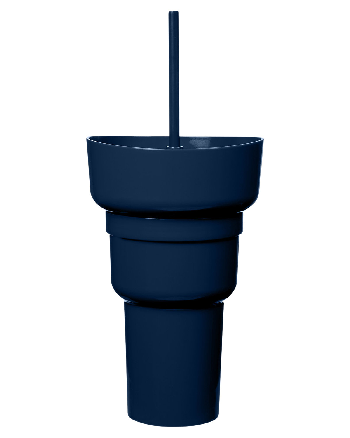 1L Recycled PP Stadium Tumbler with Snack Bowl 38