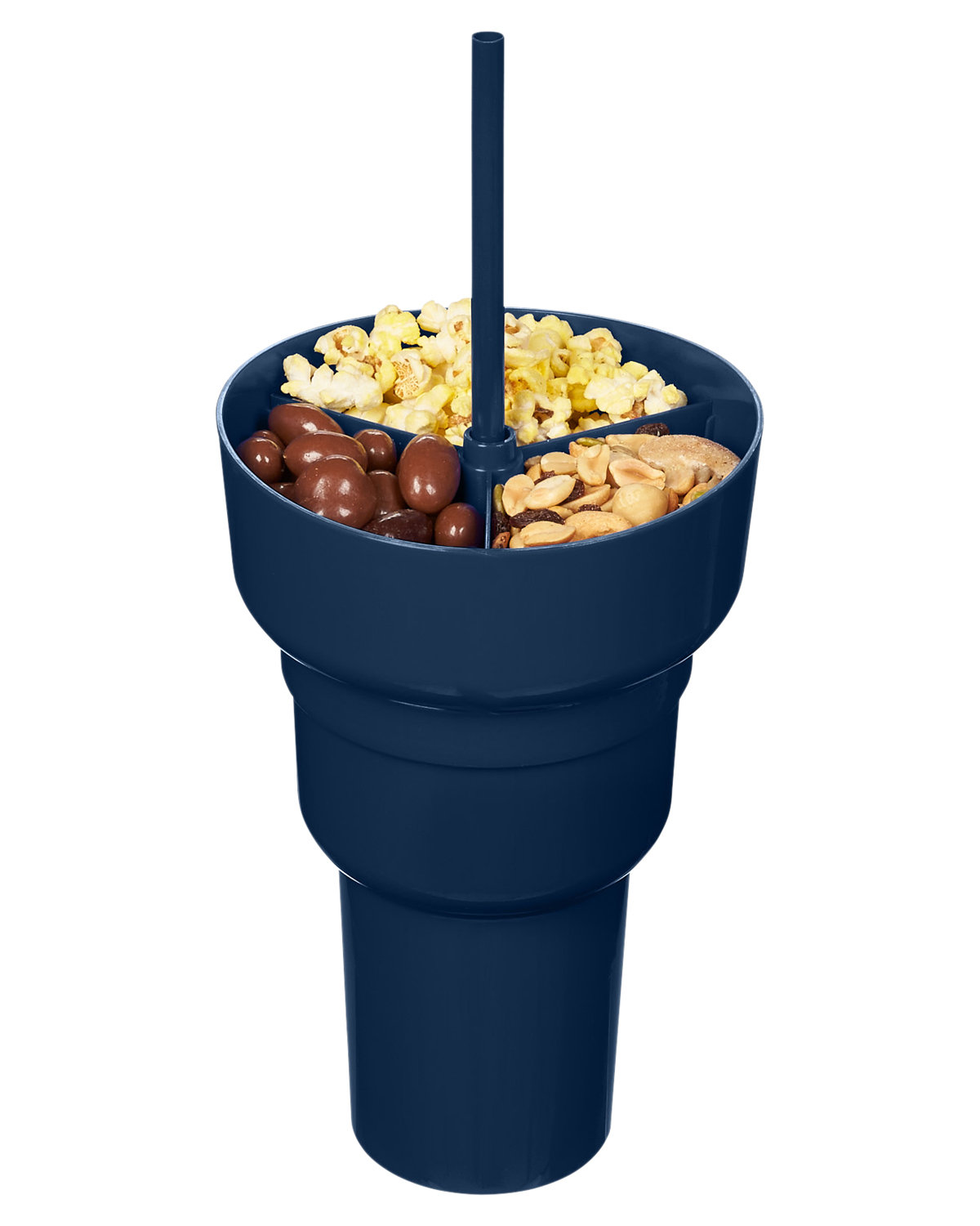 1L Recycled PP Stadium Tumbler with Snack Bowl 27