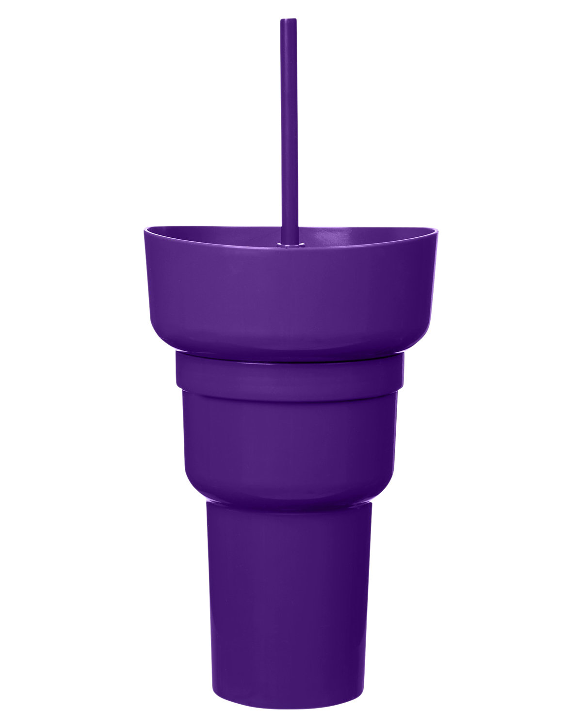 1L Recycled PP Stadium Tumbler with Snack Bowl 25