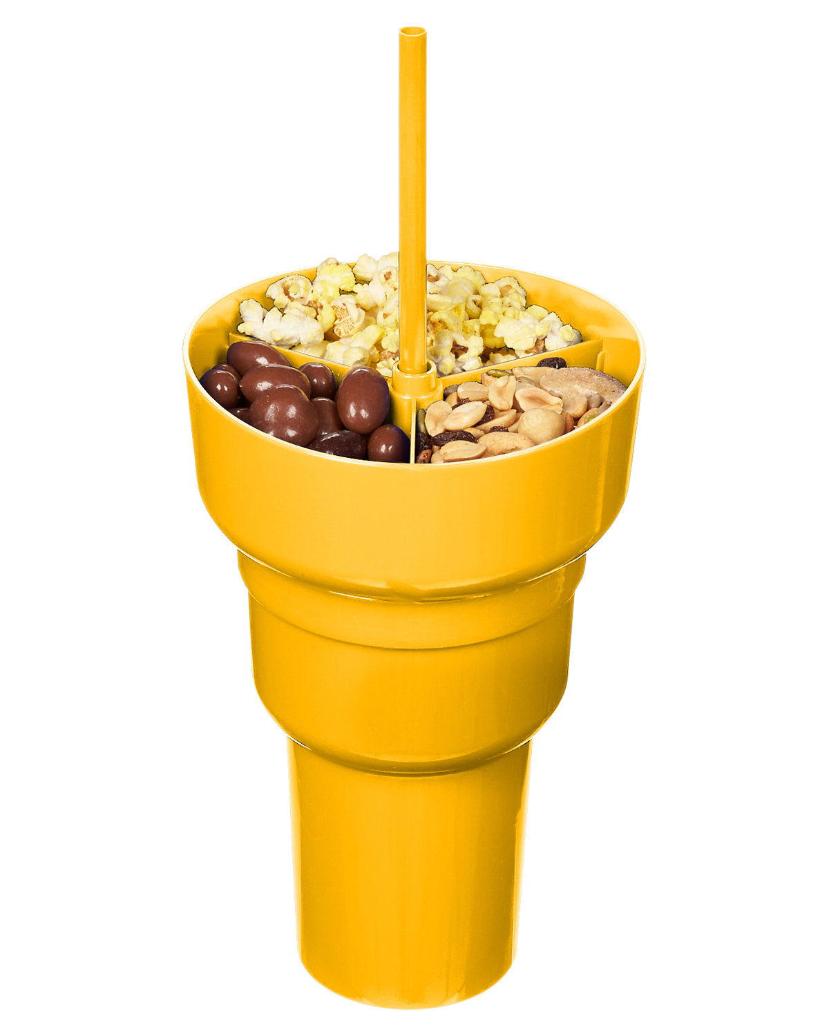 1L Recycled PP Stadium Tumbler with Snack Bowl 60