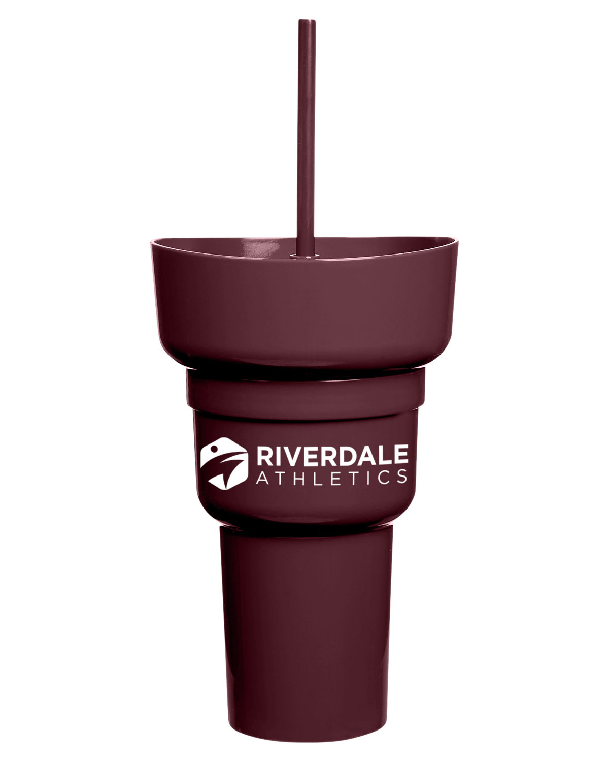 1L Recycled PP Stadium Tumbler with Snack Bowl 28