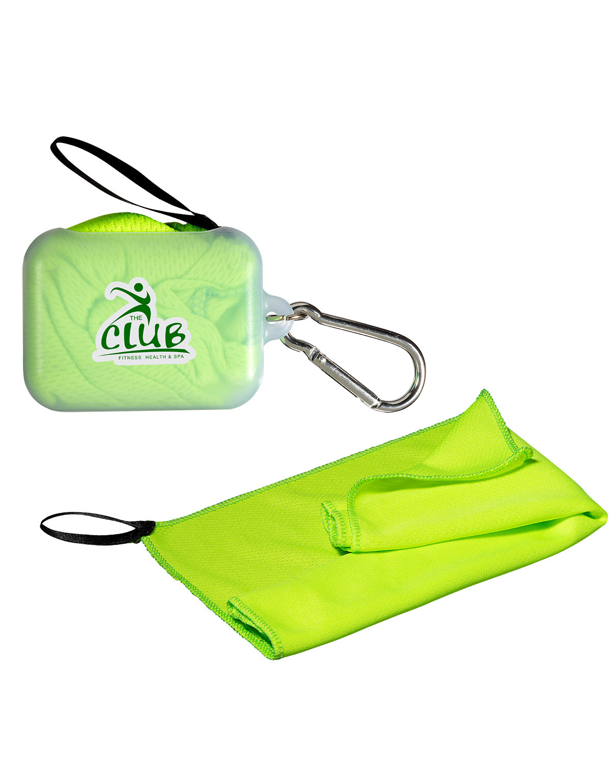 Cooling Towel In Carabiner Case 2
