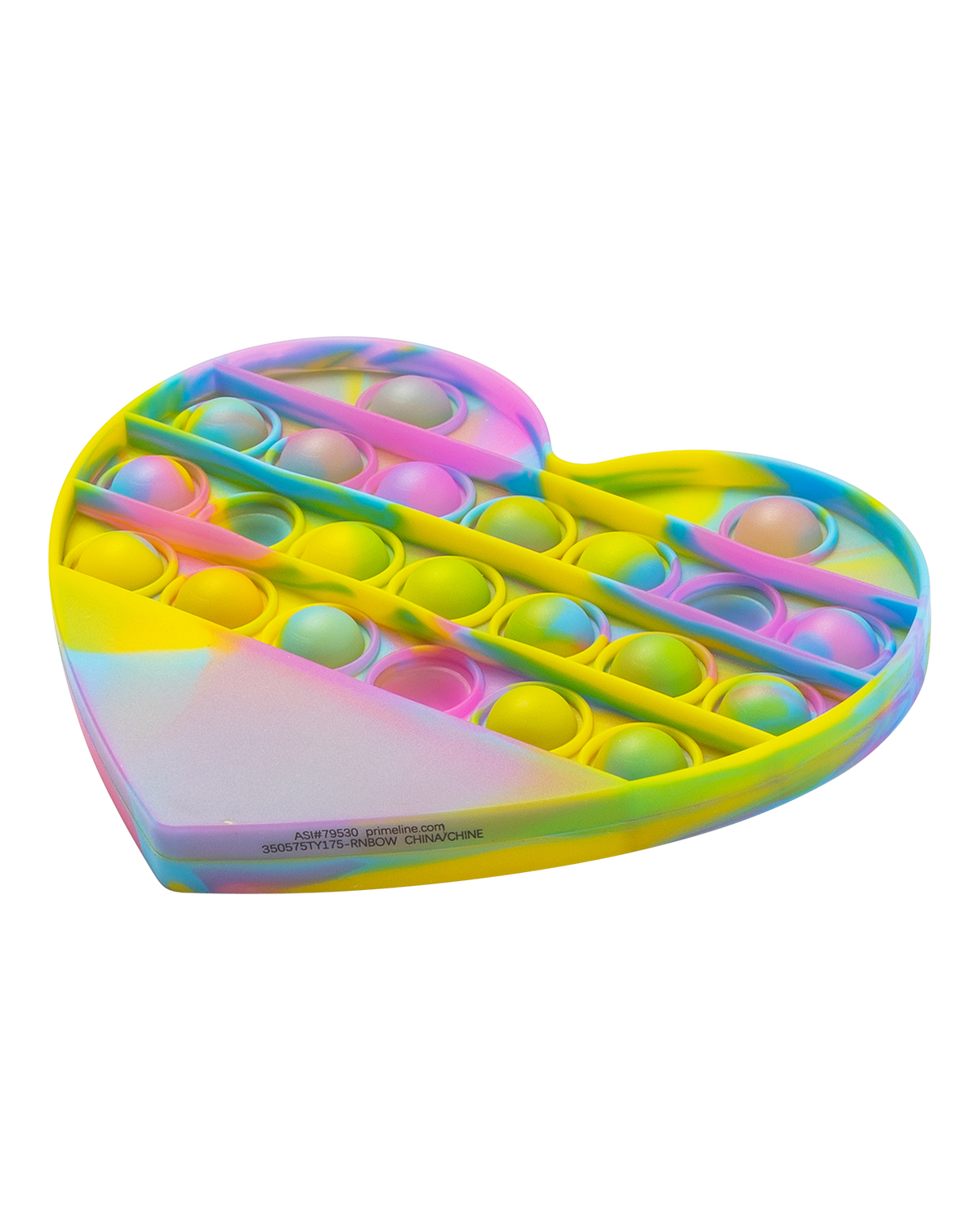 Push Pop Bubble Heart Shape Fidget Sensory Toy 24