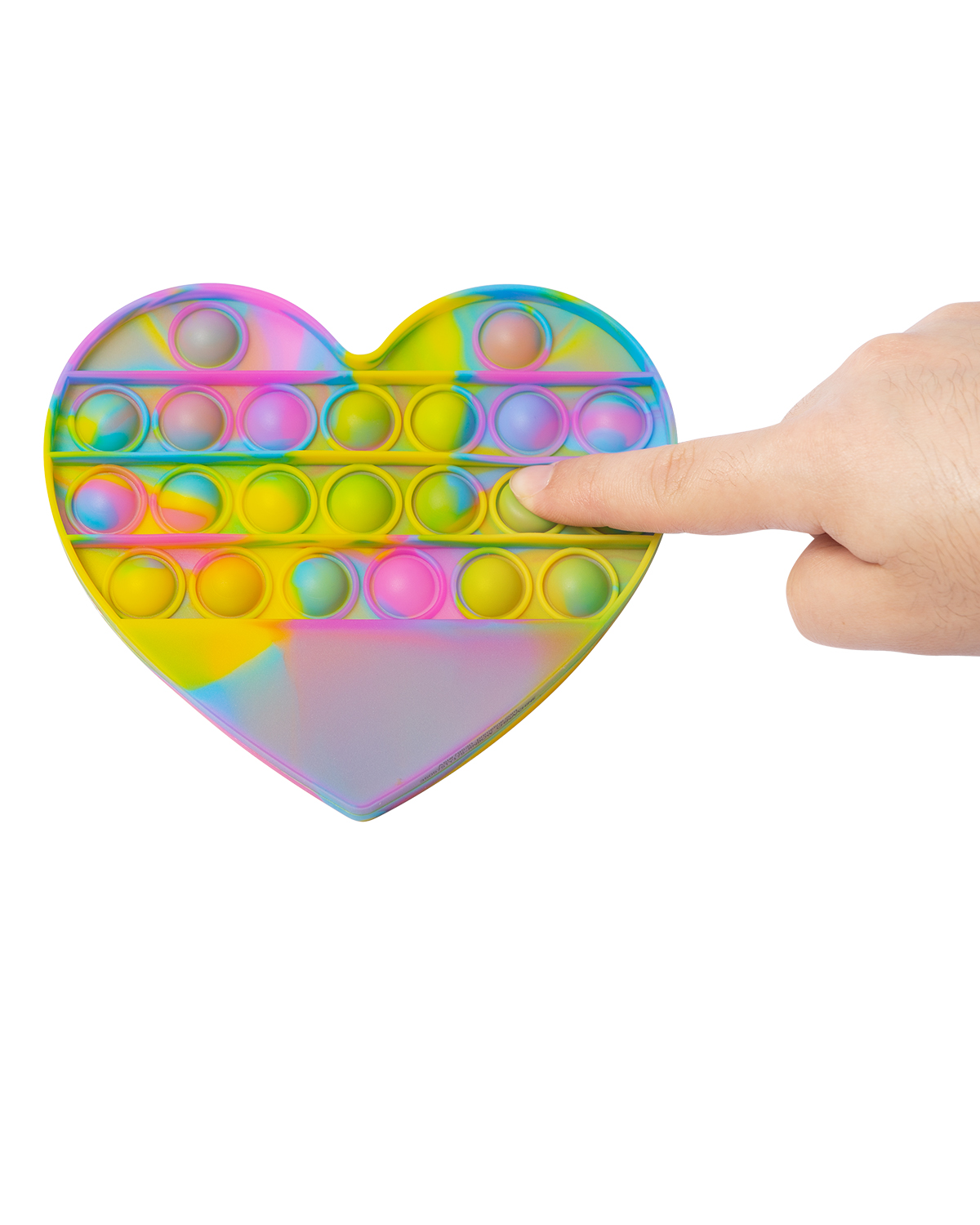 Push Pop Bubble Heart Shape Fidget Sensory Toy 21
