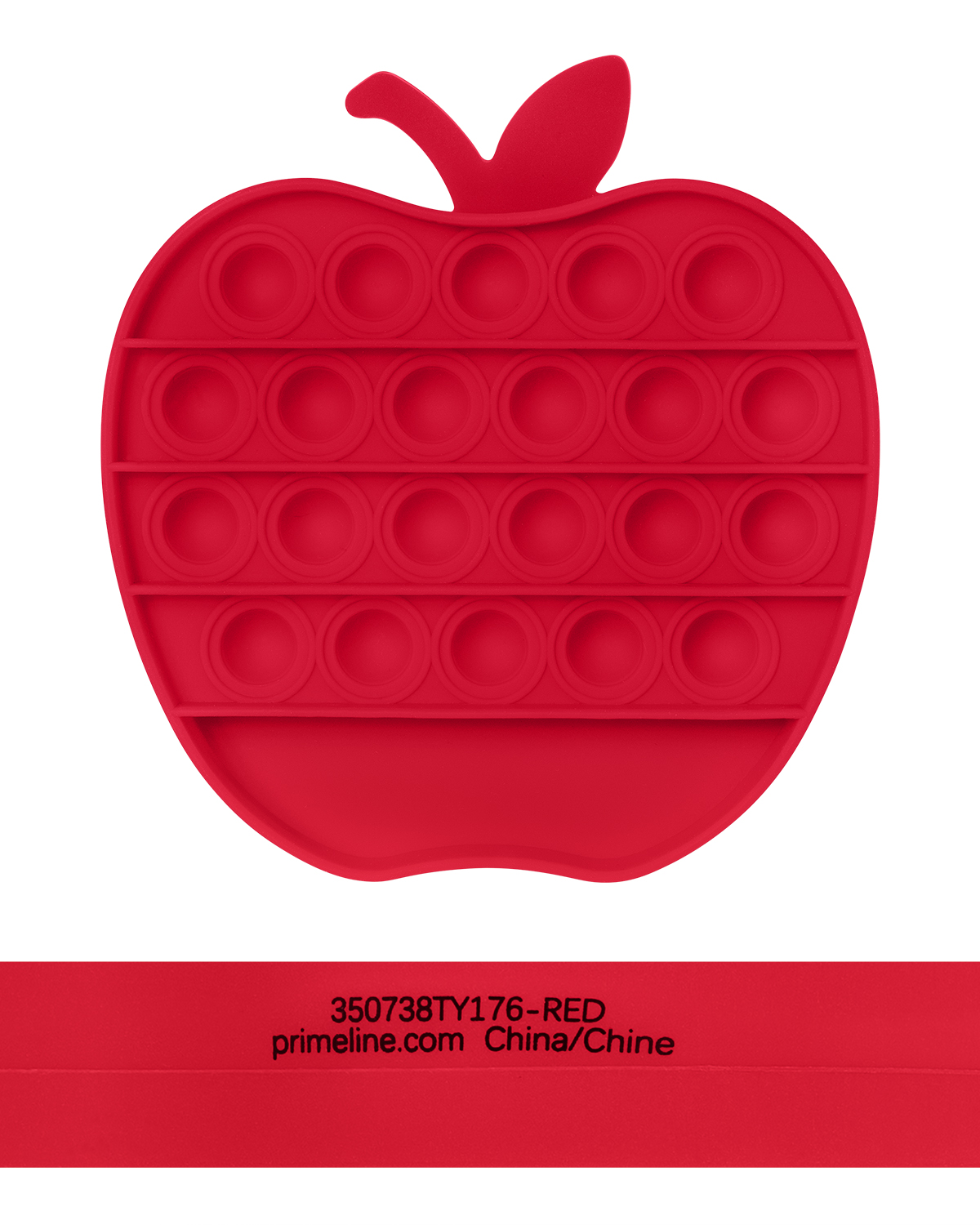 Push Pop Bubble Apple Shape Fidget Sensory Toy 5