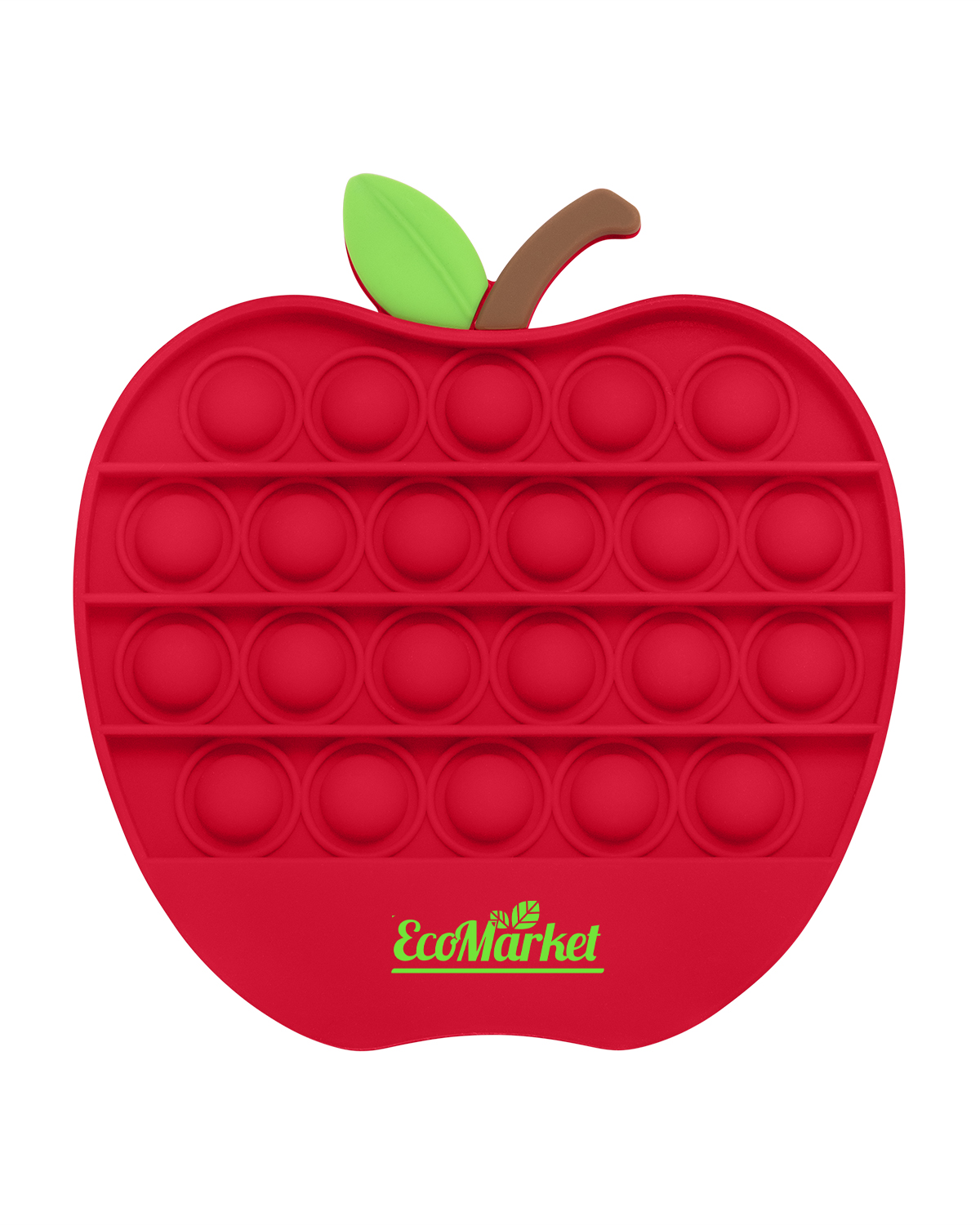 Push Pop Bubble Apple Shape Fidget Sensory Toy 13