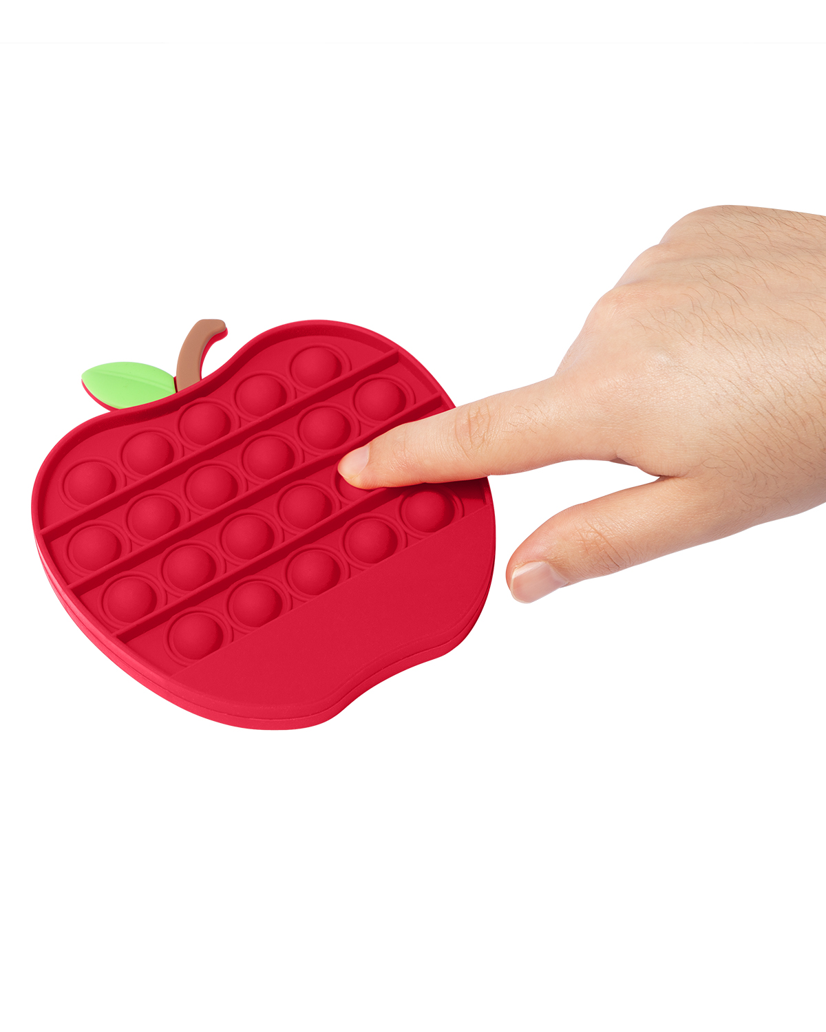 Push Pop Bubble Apple Shape Fidget Sensory Toy 12