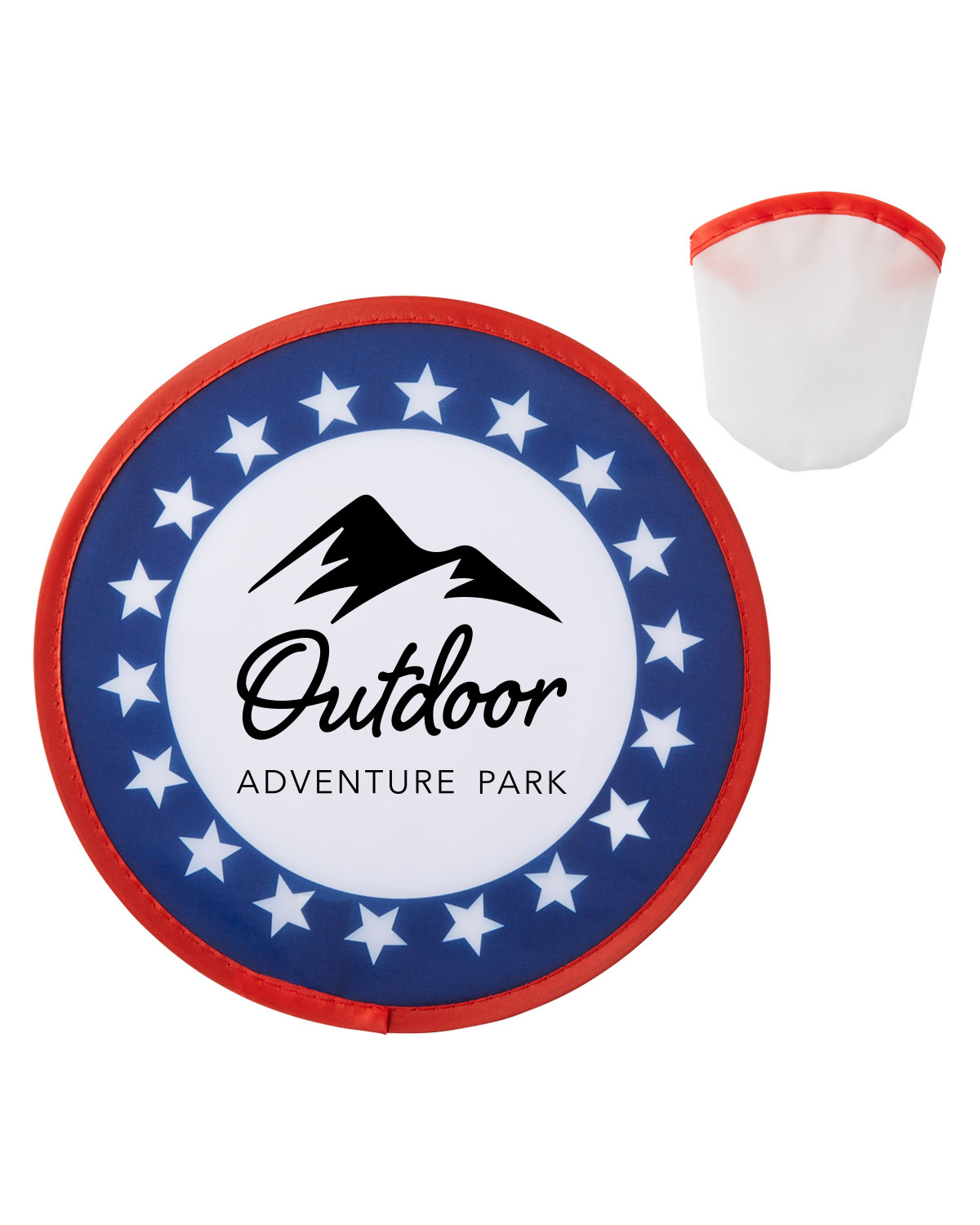 USA Patriotic Folding Flyer With Case 1