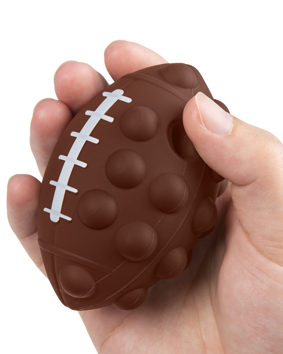 Football Shape Push Pop Fidget Sensory Toy 10