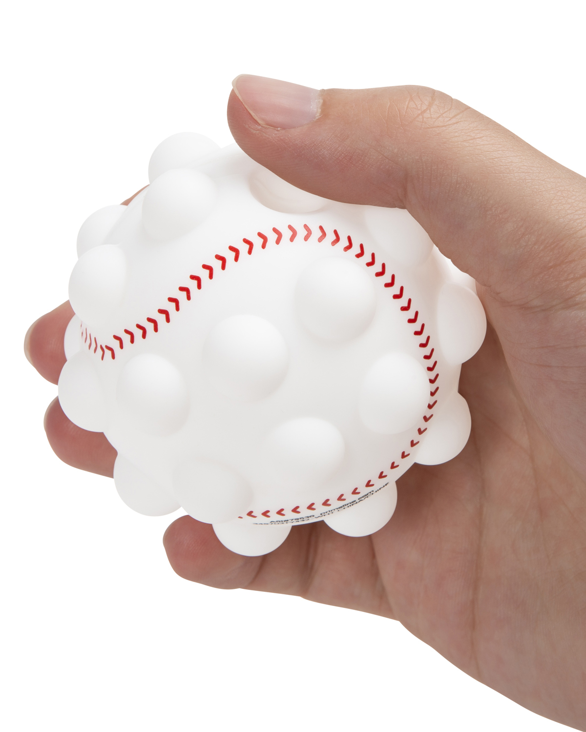 Baseball Shape Push Pop Fidget Sensory Toy 4