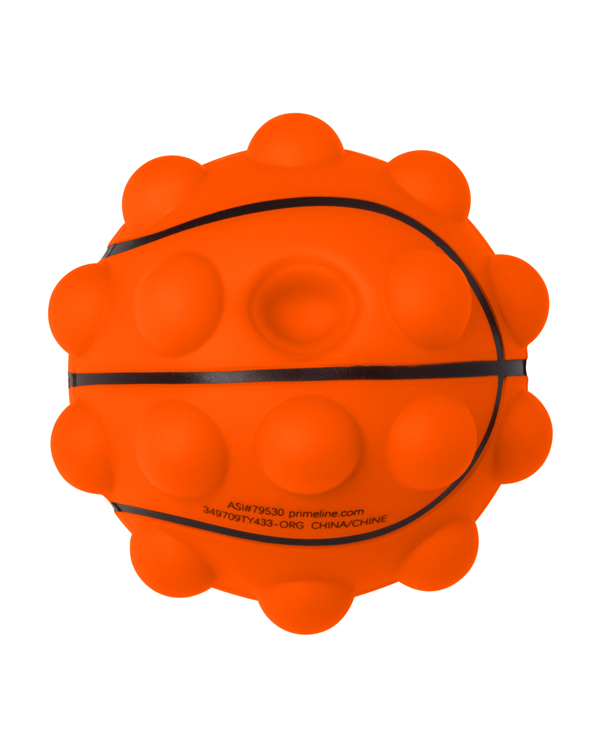 Basketball Shape Push Pop Fidget Sensory Toy 8
