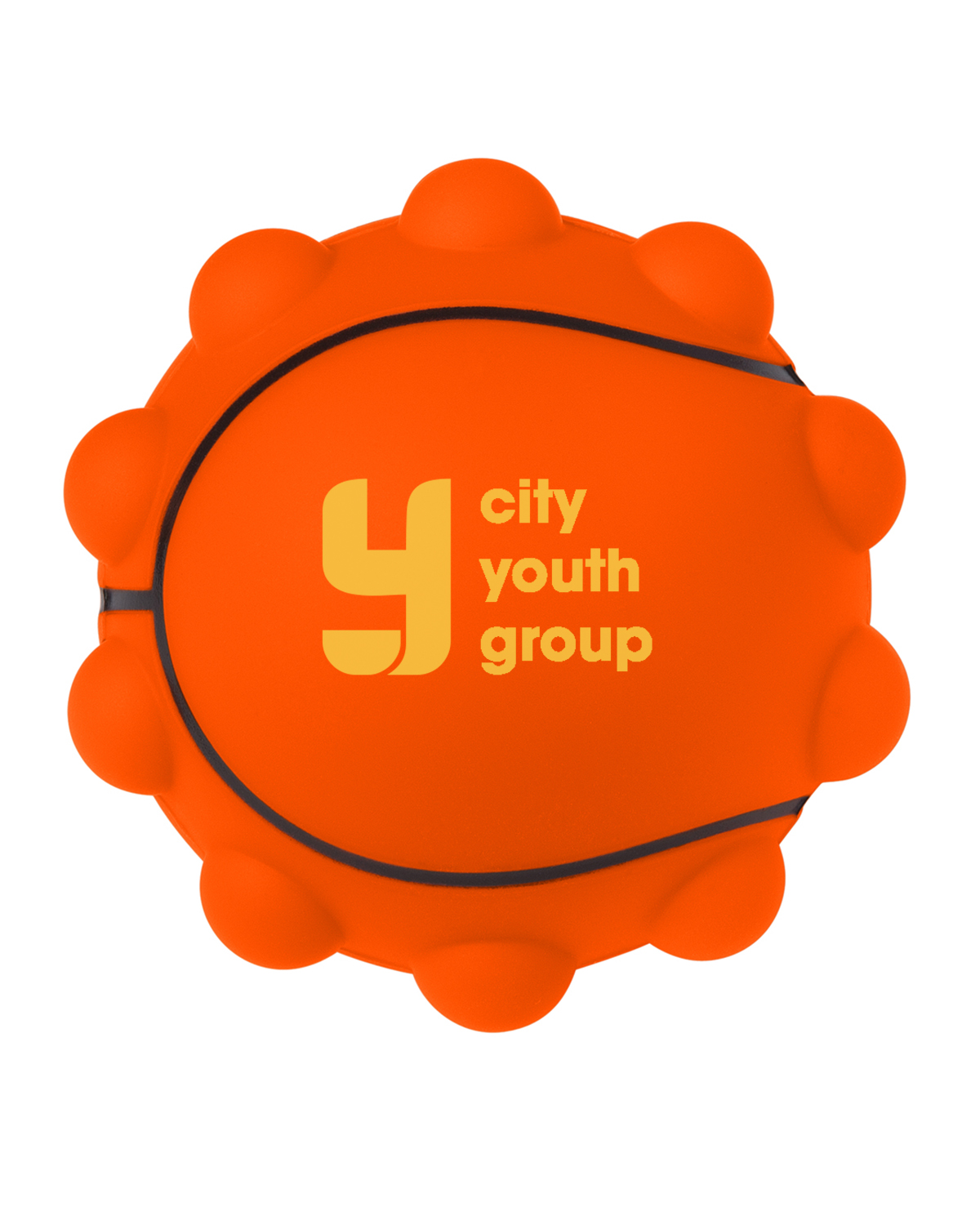 Basketball Shape Push Pop Fidget Sensory Toy 2