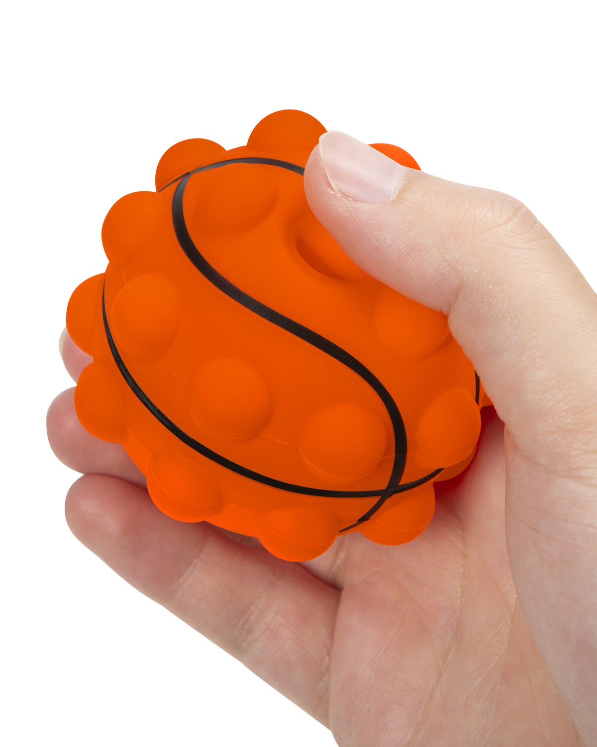 Basketball Shape Push Pop Fidget Sensory Toy 5