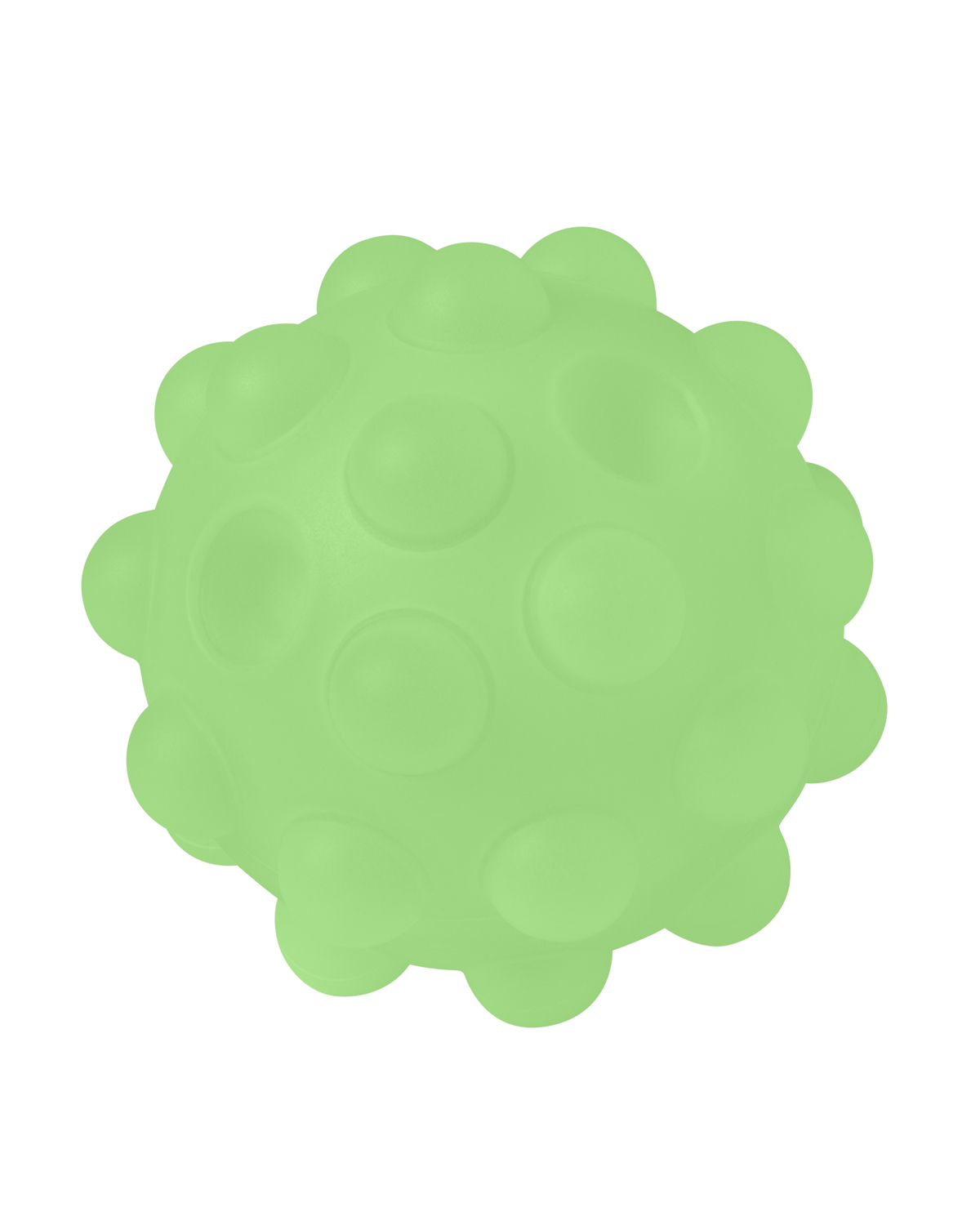 Glow in the Dark Push Pop Bubble Ball Fidget Sensory Toy 8