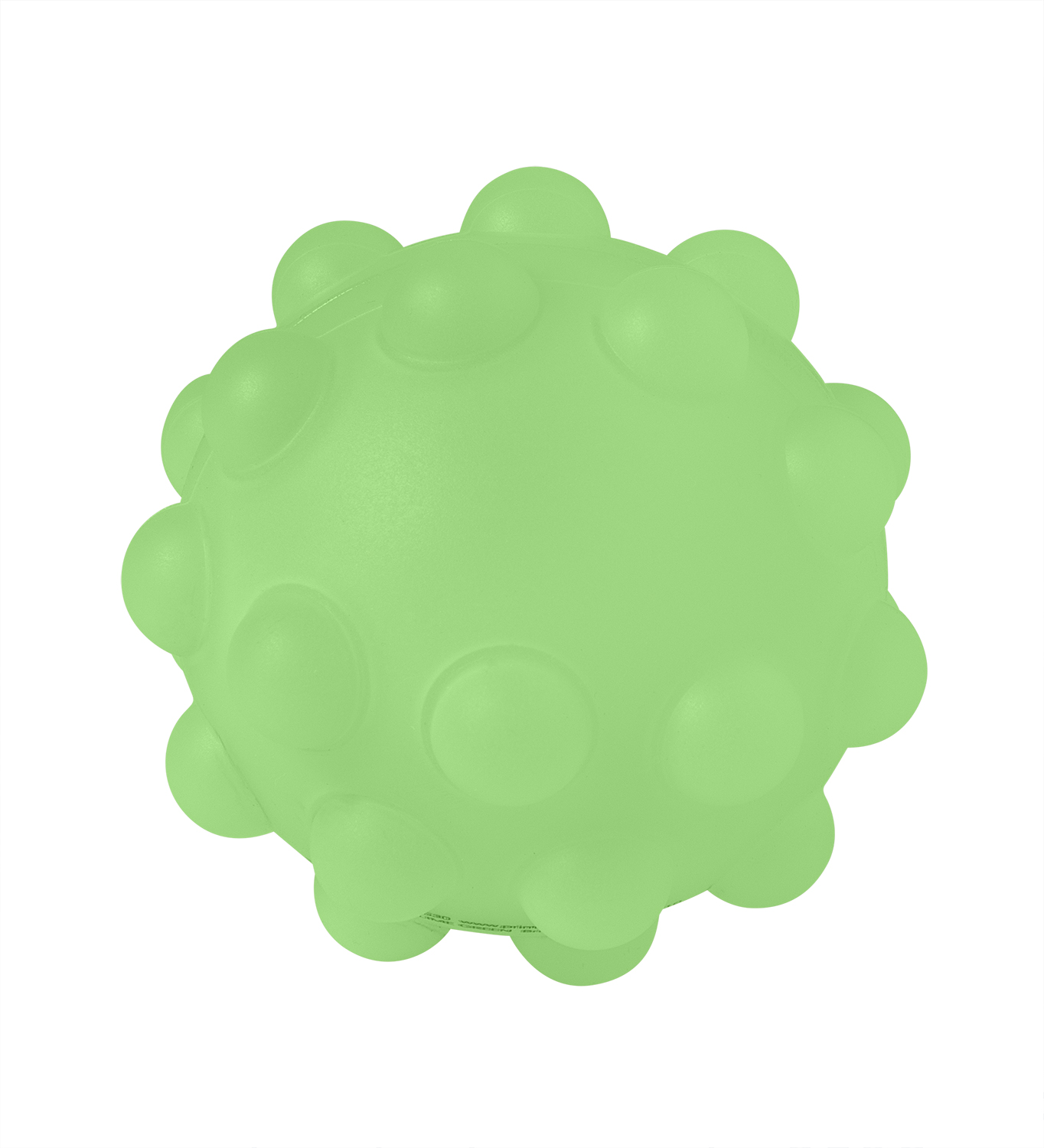 Glow in the Dark Push Pop Bubble Ball Fidget Sensory Toy 6