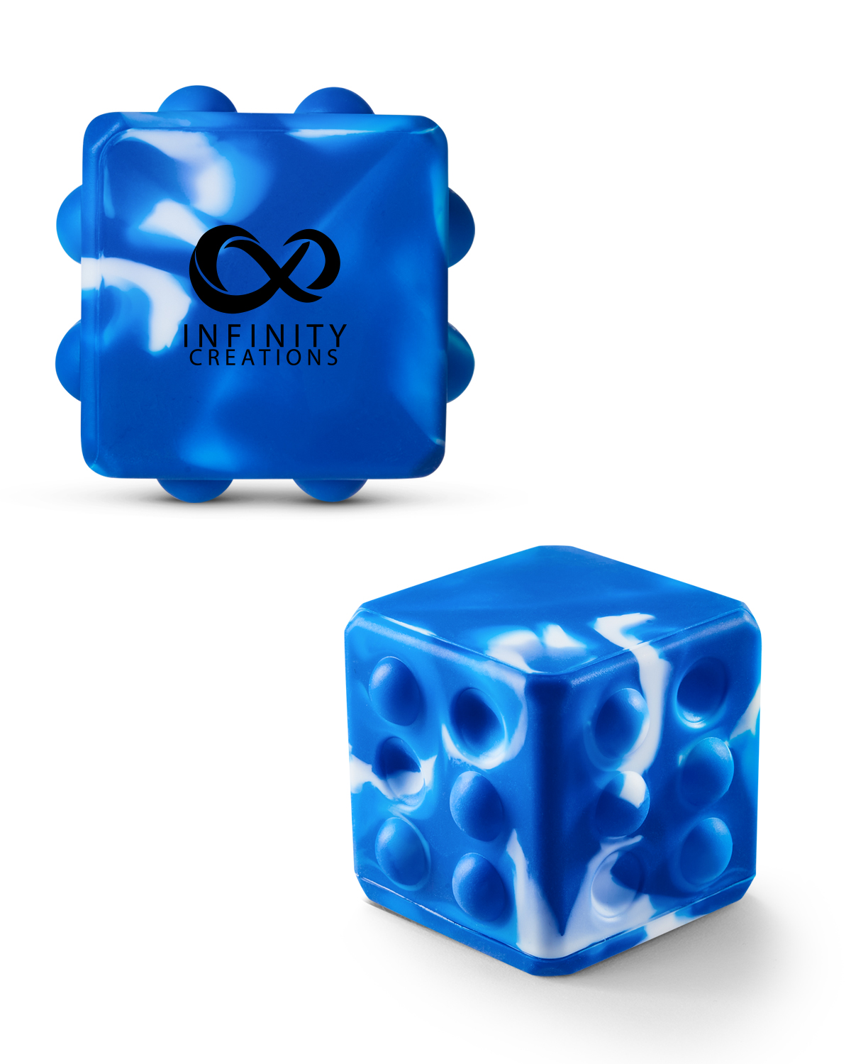 Push Pop Bubble Cube Fidget Sensory Toy 123
