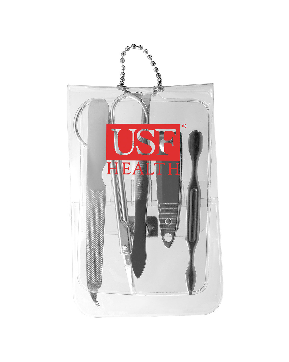 Translucent Five-Piece Manicure Pouch 12